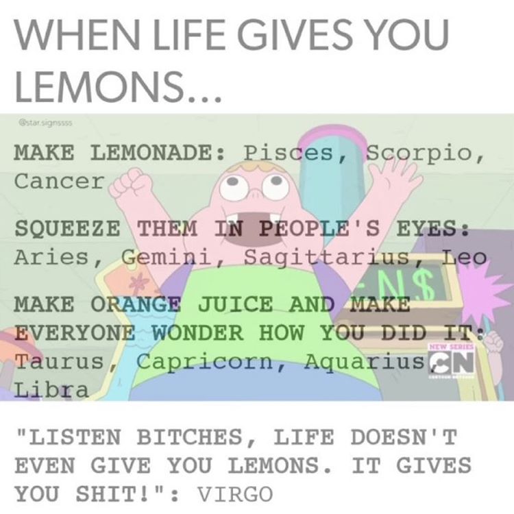 Signs Epic Answers: If Life gives you Lemons…